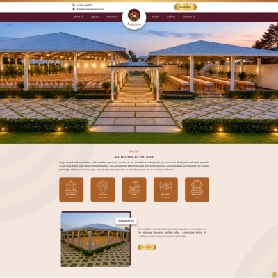 Hospitality Website Design Services in Bangalore