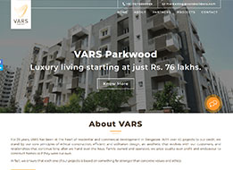 Seo Service Portfolio of VARS Builders